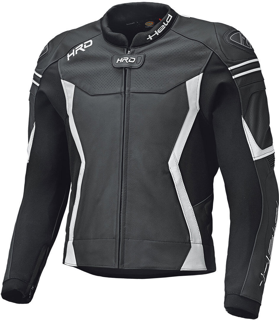 Held Street 3.0 Chaqueta de cuero moto - Negro Blanco (56)