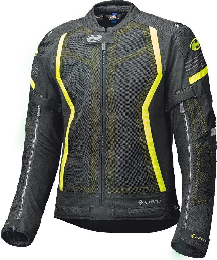 Held AeroSec GTX Top Chaqueta - Negro Amarillo (XS)