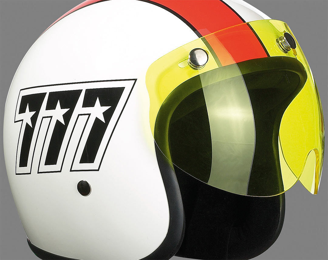 Bandit Jet Visor de botón - Amarillo (un tamaño)