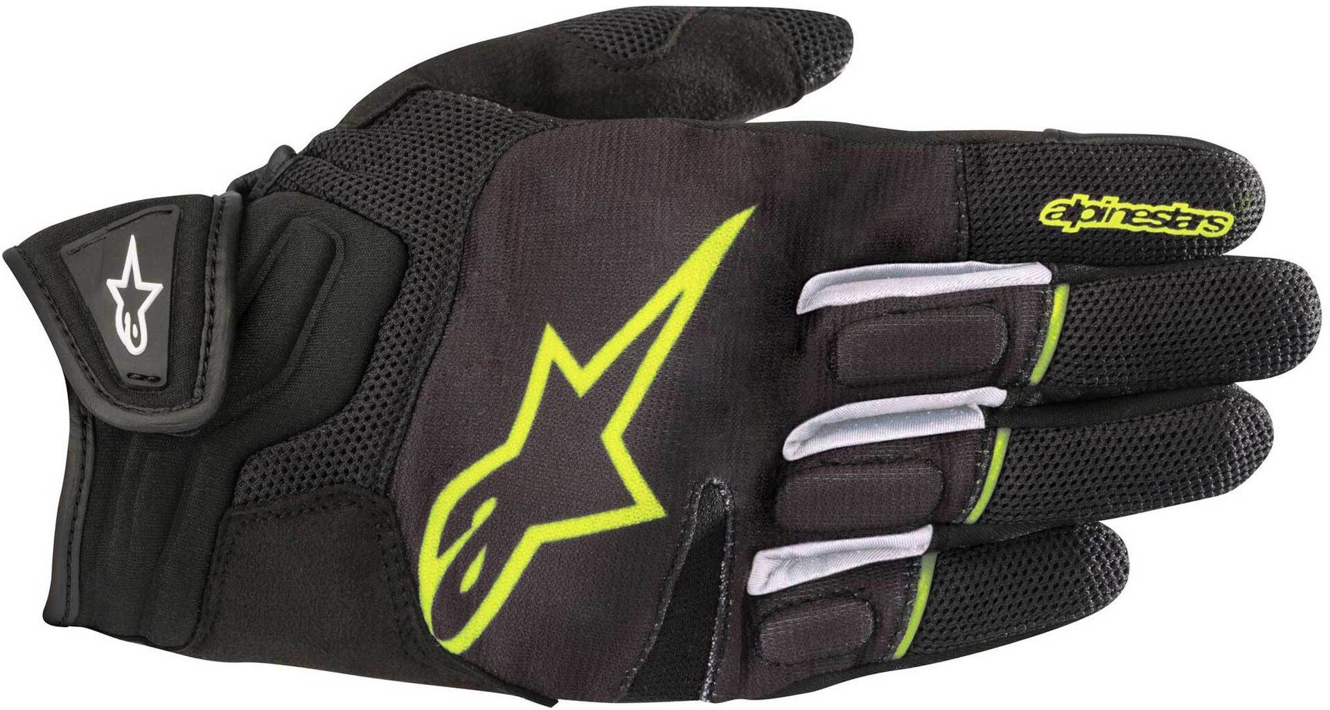 Alpinestars Atom Guantes - Negro Amarillo (XL)