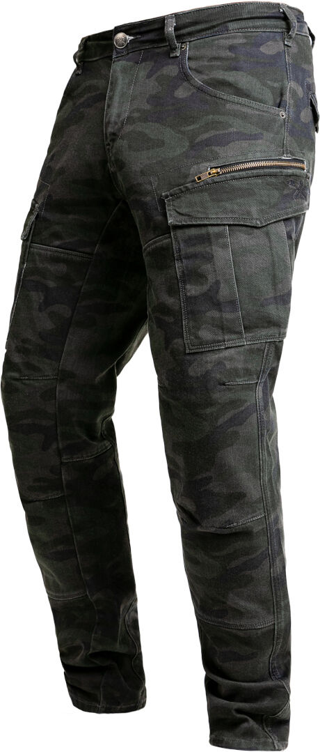 John Doe Stroker Cargo XTM Pantalones textiles de motocicleta - Multicolor (3XL)