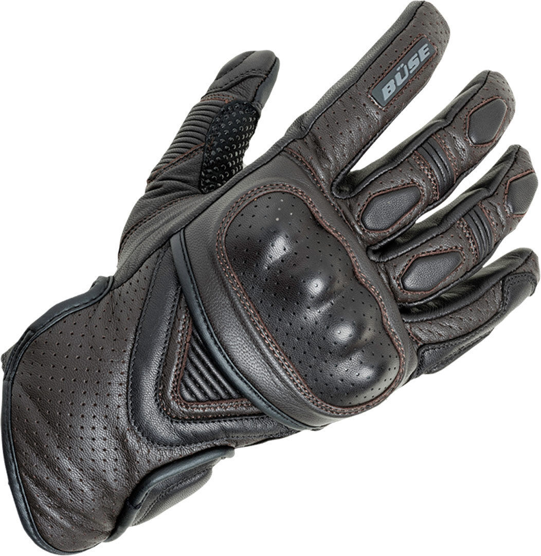 Büse Cafe Racer Guantes - Marrón (2XL)