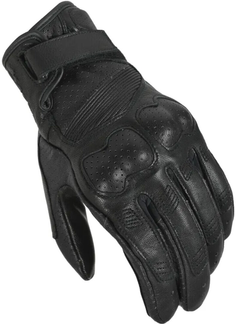 Macna Bold Guantes de moto perforados - Negro (M)