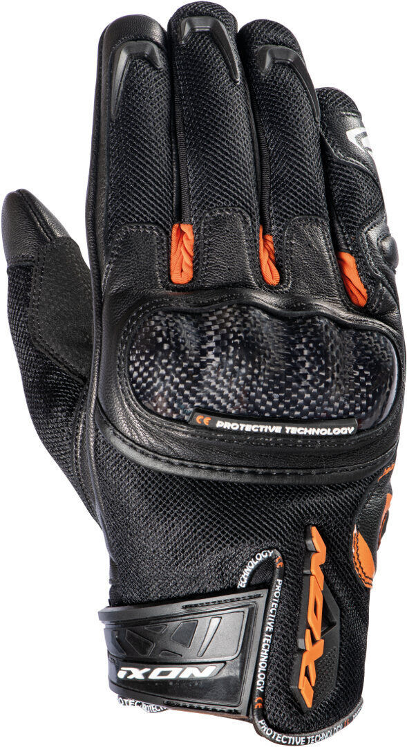 Ixon Rs Rise Air Guantes - Negro Naranja (2XL)