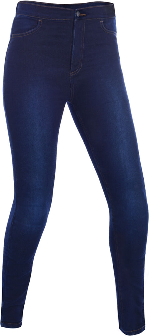 Oxford Super Jeggings Ladies Chaqueta textil de motocicleta - Azul (L 34)