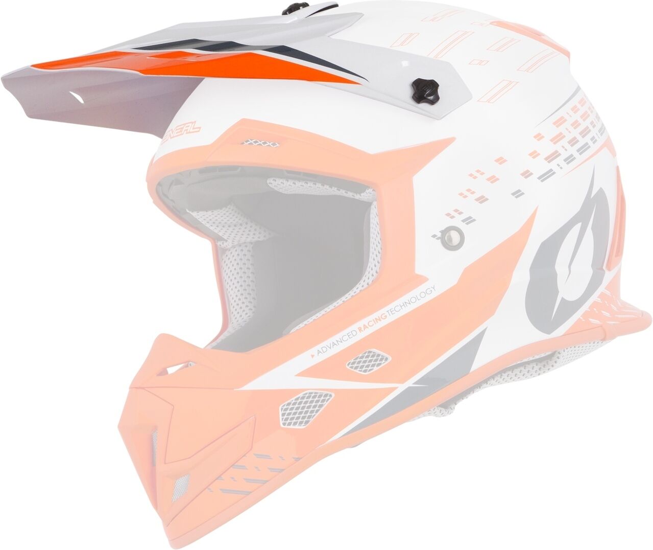 Oneal 5Series Trace Visera casco - Naranja (un tamaño)