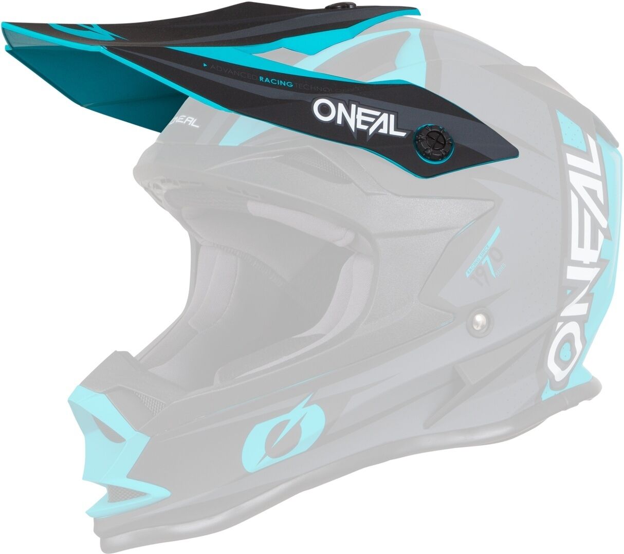 Oneal 7Series Strain Visera casco - Verde (un tamaño)