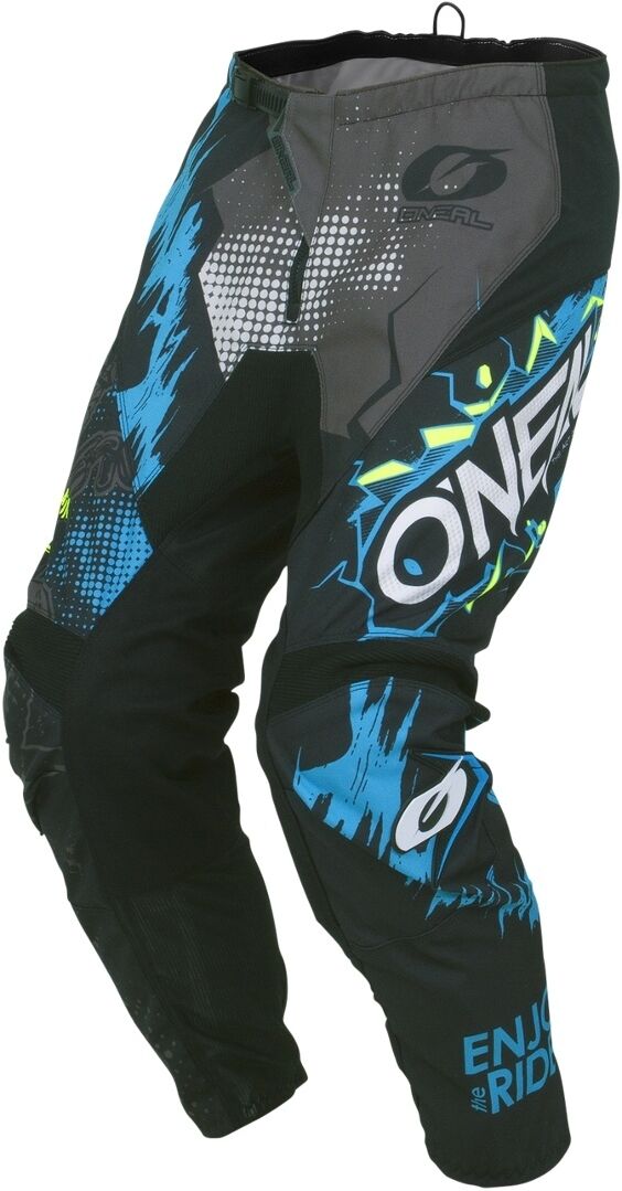 Oneal Element Villain Pantalones de Motocross Juvenil - Gris (28)