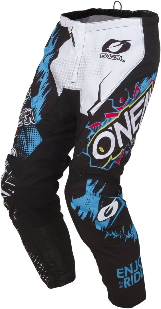 Oneal Element Villain Pantalones de Motocross Juvenil - Blanco (26)