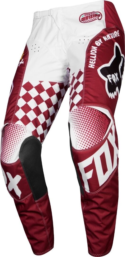Fox 180 CZAR Pantalones de Motocross - Rojo (34)