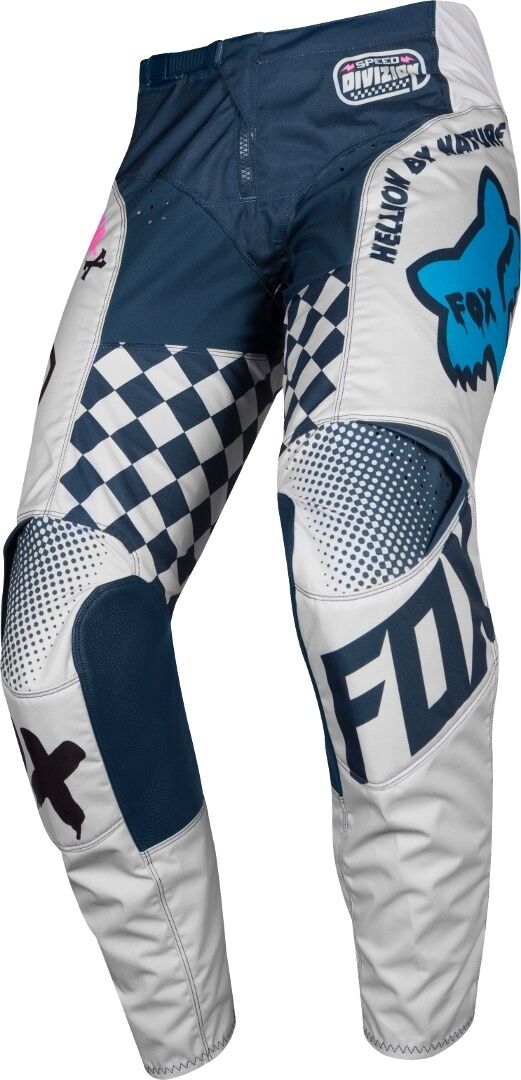 Fox 180 CZAR Pantalones de Motocross juvenil - Gris (XL)