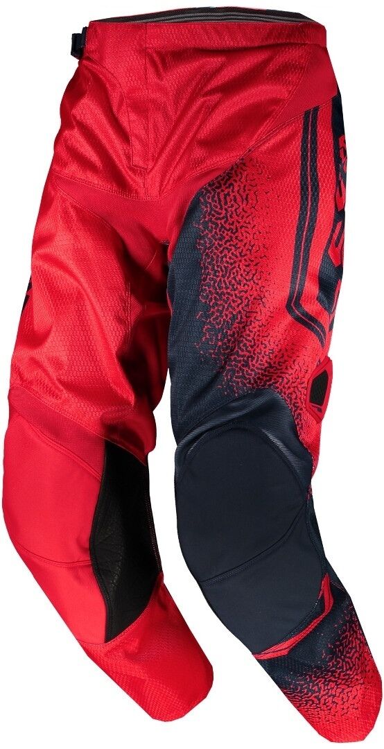 Scott 350 Race Pantalones de Motocross - Rojo Azul (34)