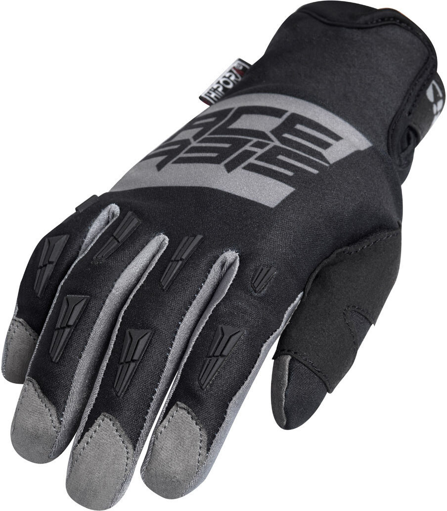 Acerbis WP Homologated Guantes de Motocross - Negro Gris (XL)