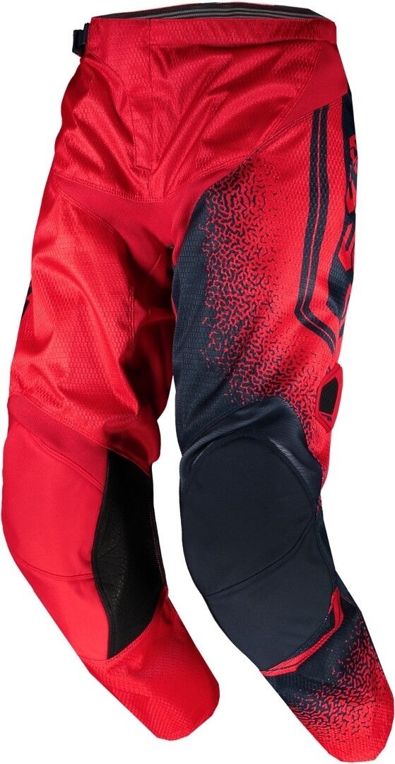 Scott 350 Race Pantalones de Motocross de los cabritos - Rojo Azul (XS)