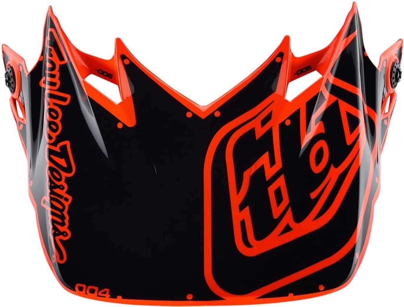 Lee SE4 Factory Visera de casco Motocross - Naranja (un tamaño)