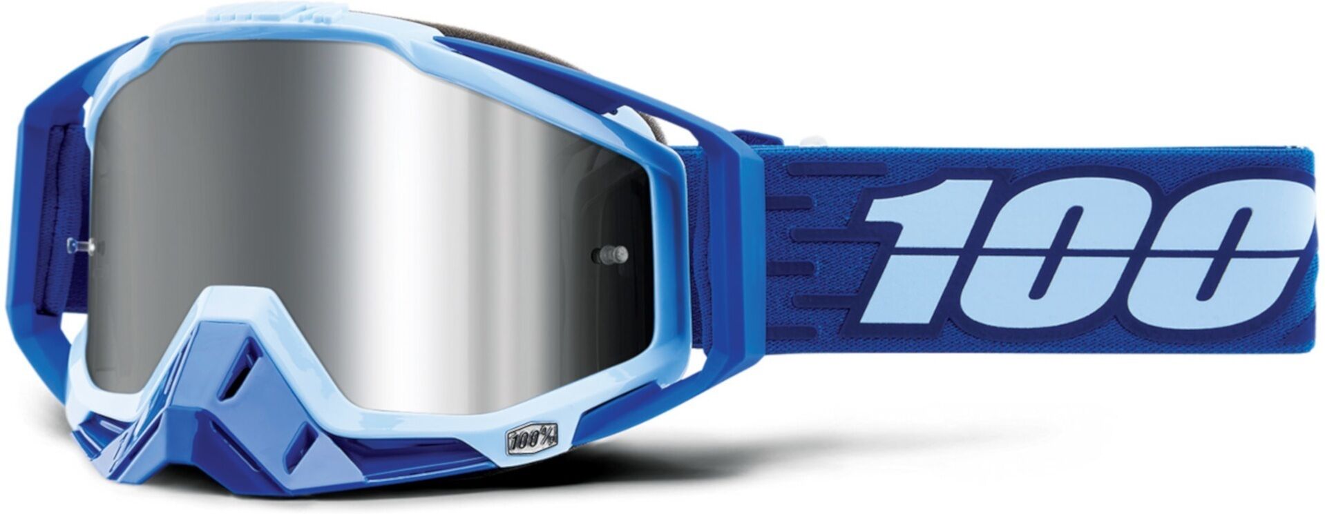 100% Racecraft Plus Rodion Gafas de Motocross - Azul (un tamaño)