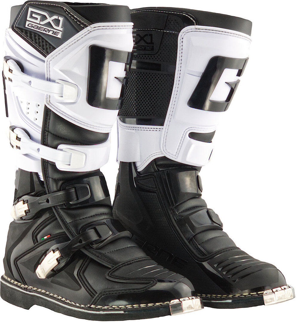Gaerne GX-1 Goodyear Botas de Motocross - Negro Blanco (43)