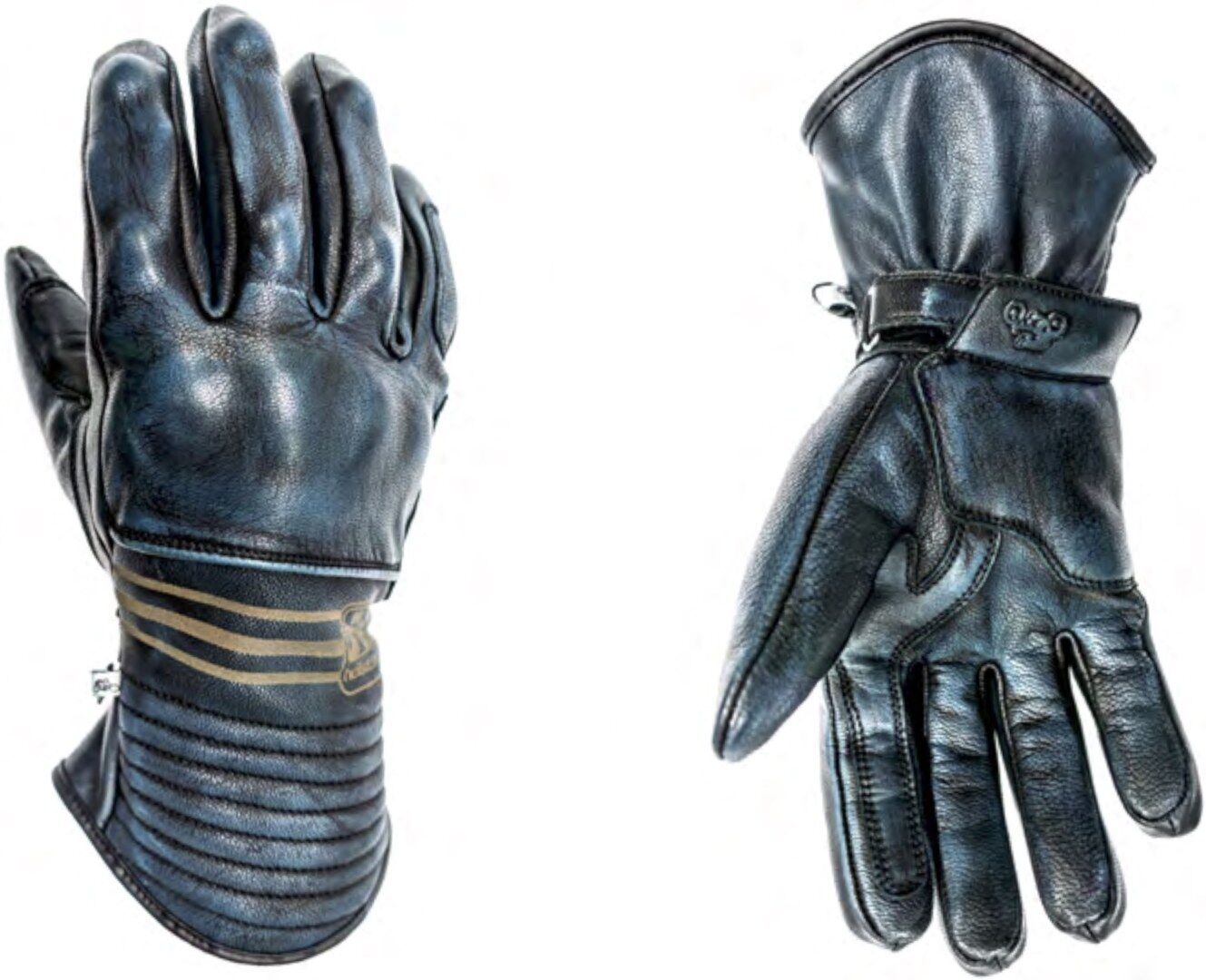 Helstons Rider Guantes moto invierno - Azul (4XL)