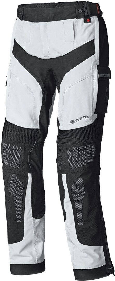 Held Atacama Base Gore-Tex Pantalones de moto textil - Gris Rojo (L)