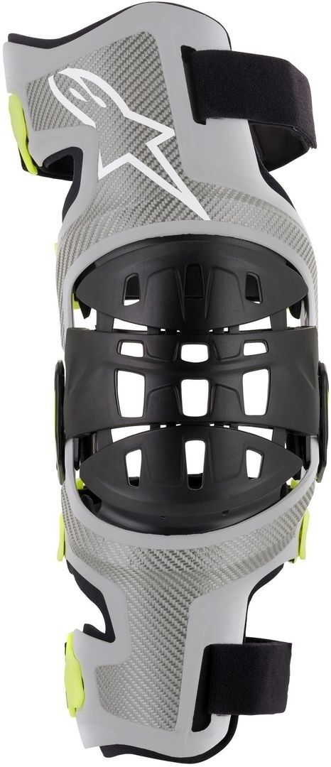 Alpinestars Bionic-7 Protectores de rodilla - Negro Gris (M)