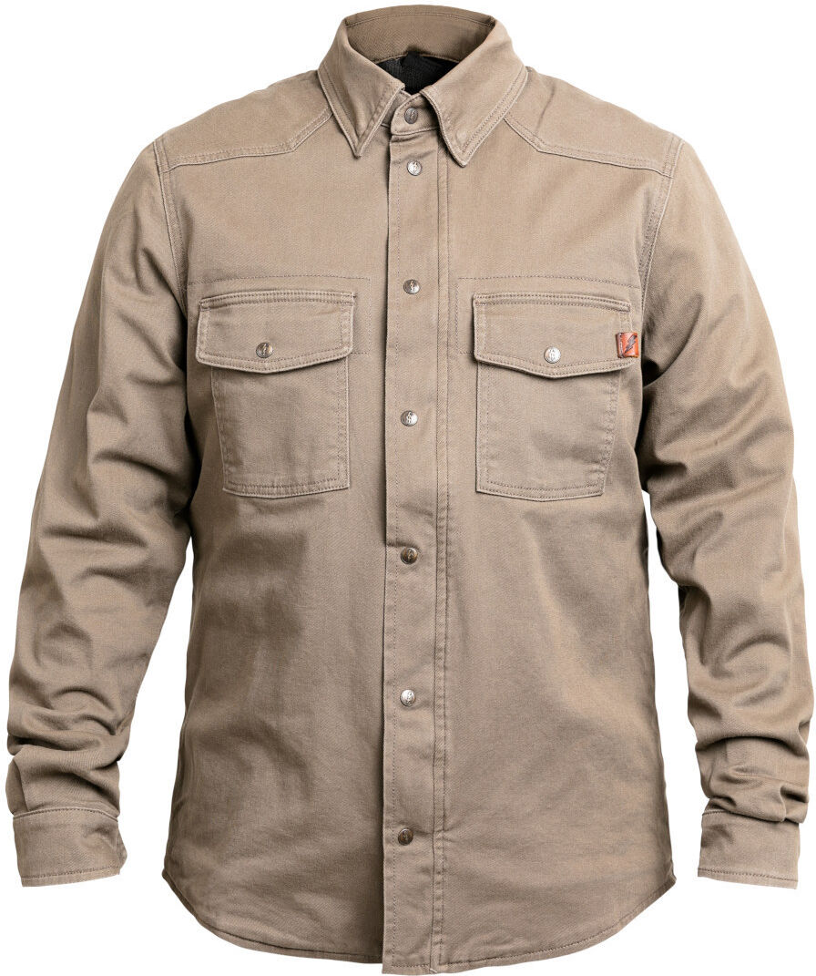 John Doe Motoshirt XTM Camisa de moto - Beige (5XL)