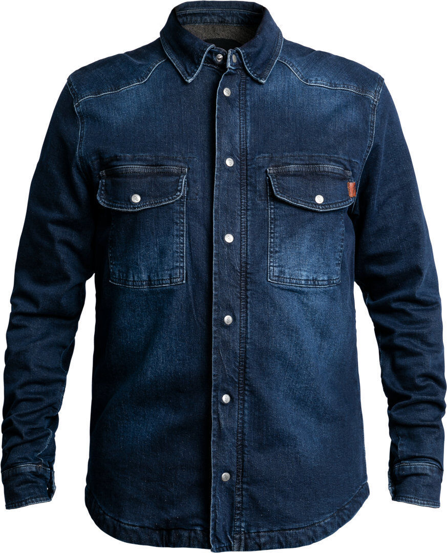 John Doe Motoshirt XTM Denim Camisa de moto - Azul (XS)