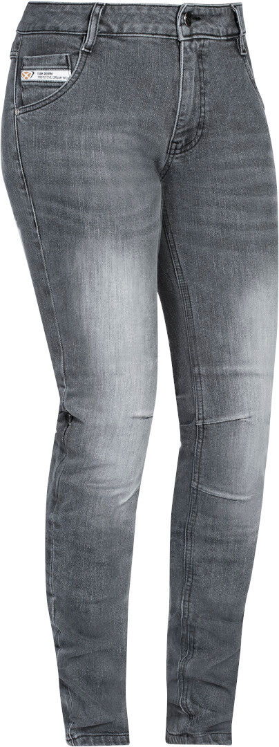 Ixon Mikki Pantalones vaqueros de las señoras motos - Gris (S)