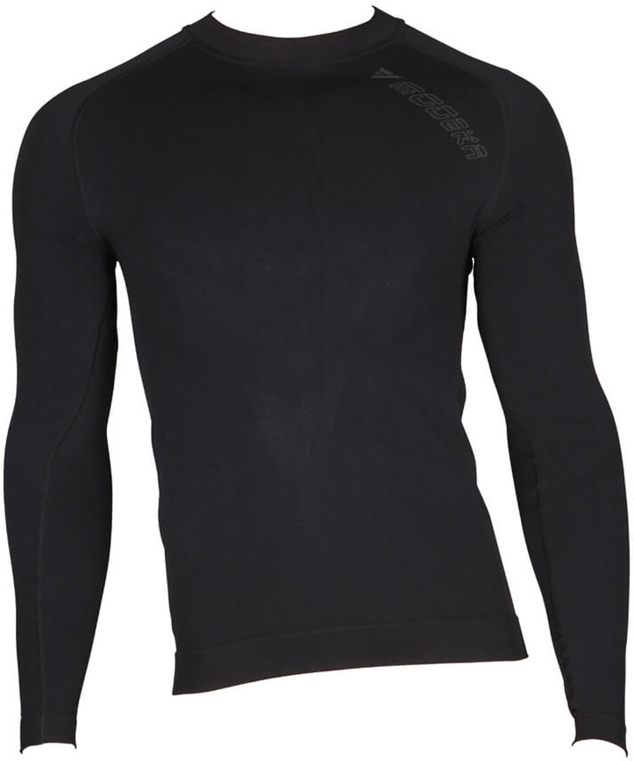 Modeka Tech Cool Longsleeve Camiseta funcional - Negro (2XL)