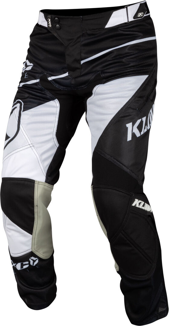 Klim XC Lite 2019 Pantalones de Motocross - Negro Blanco (24)