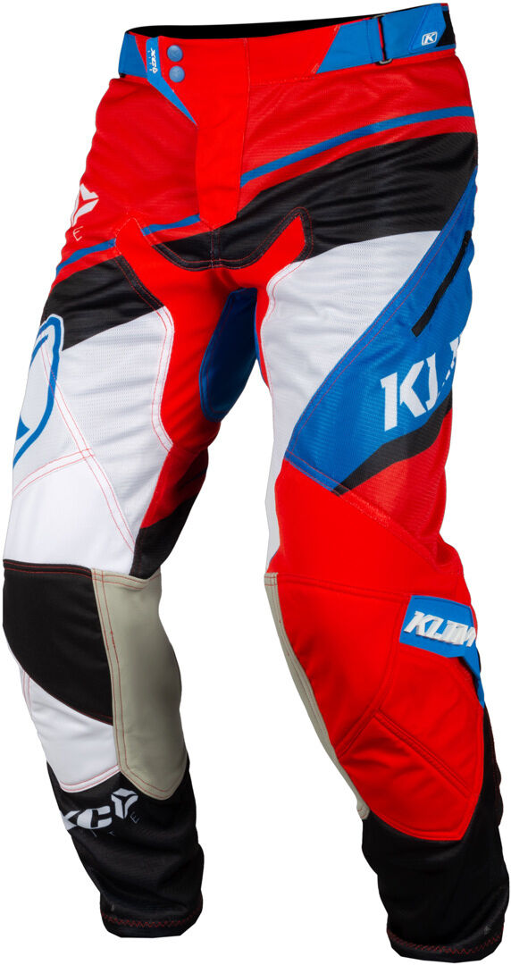 Klim XC Lite 2019 Pantalones de Motocross - Rojo Azul (24)