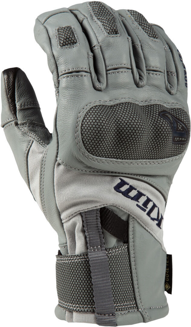 Klim Adventure GTX Short Guantes de la motocicleta - Gris (M)