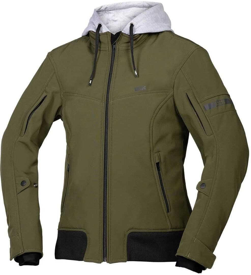 IXS Classic SO Moto Chaqueta textil para motocicletas de señoras - Verde