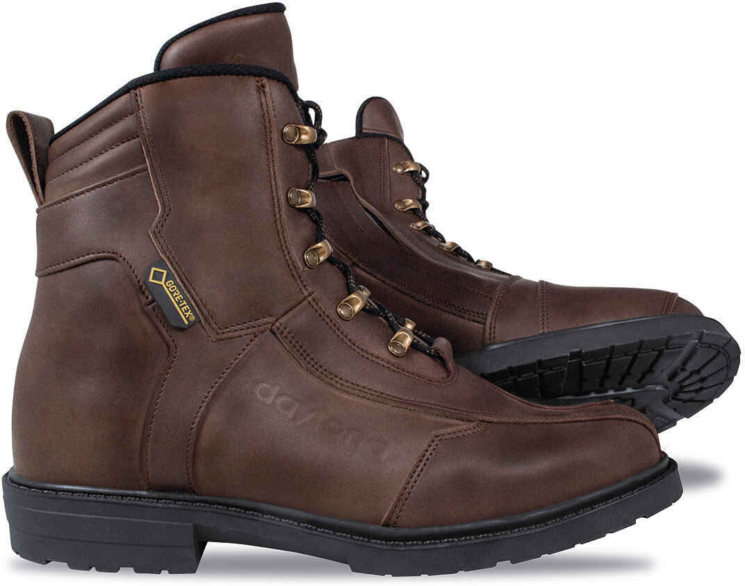 Daytona AC Classics GTX Gore-Tex Botas de moto impermeables - Marrón (36)