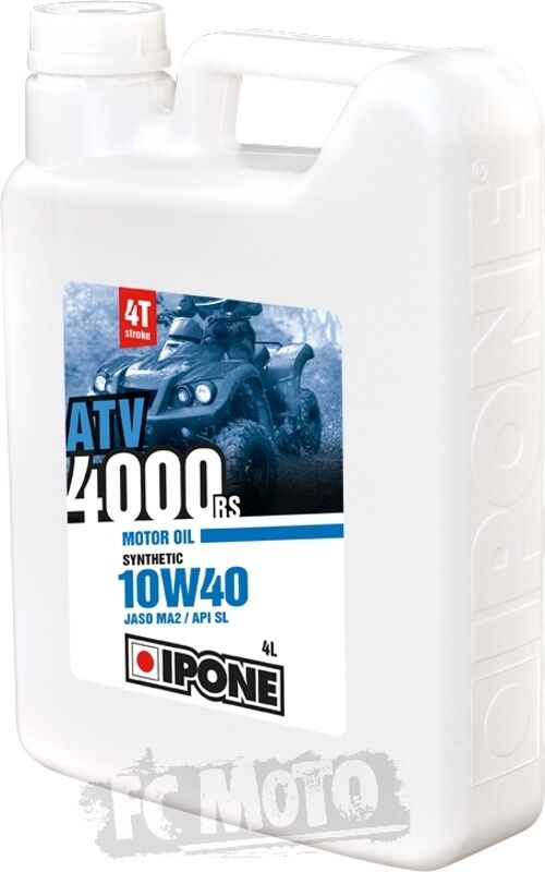 IPONE ATV 4000 RS 10W-40 Aceite de Motor/Gear 4 Litros