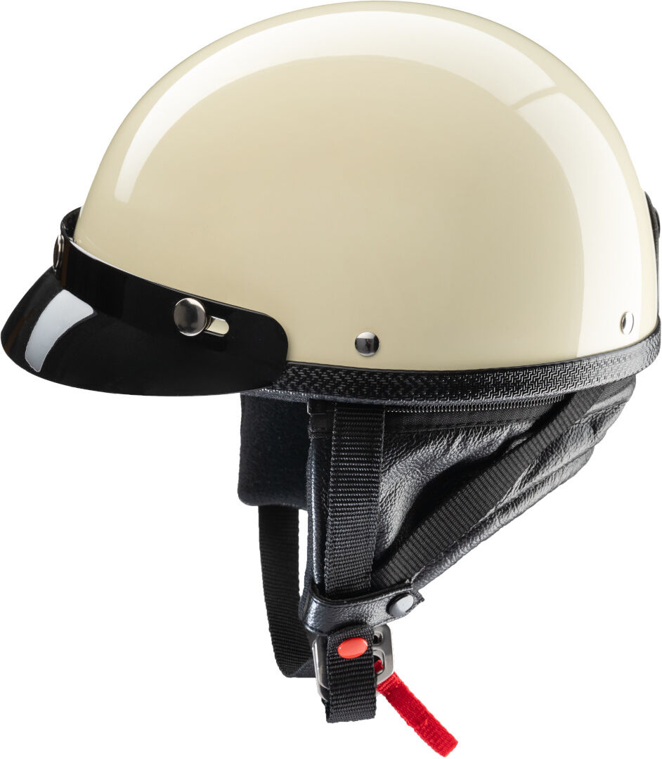 Redbike RB-520 Police Casco Jet - Blanco Beige (L)