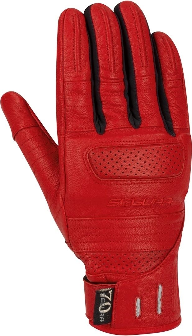 Segura Horson Guantes de moto para mujer - Rojo (XL)