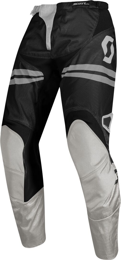 Scott 350 Race Regular Pantalones de Motocross - Negro Gris (28)