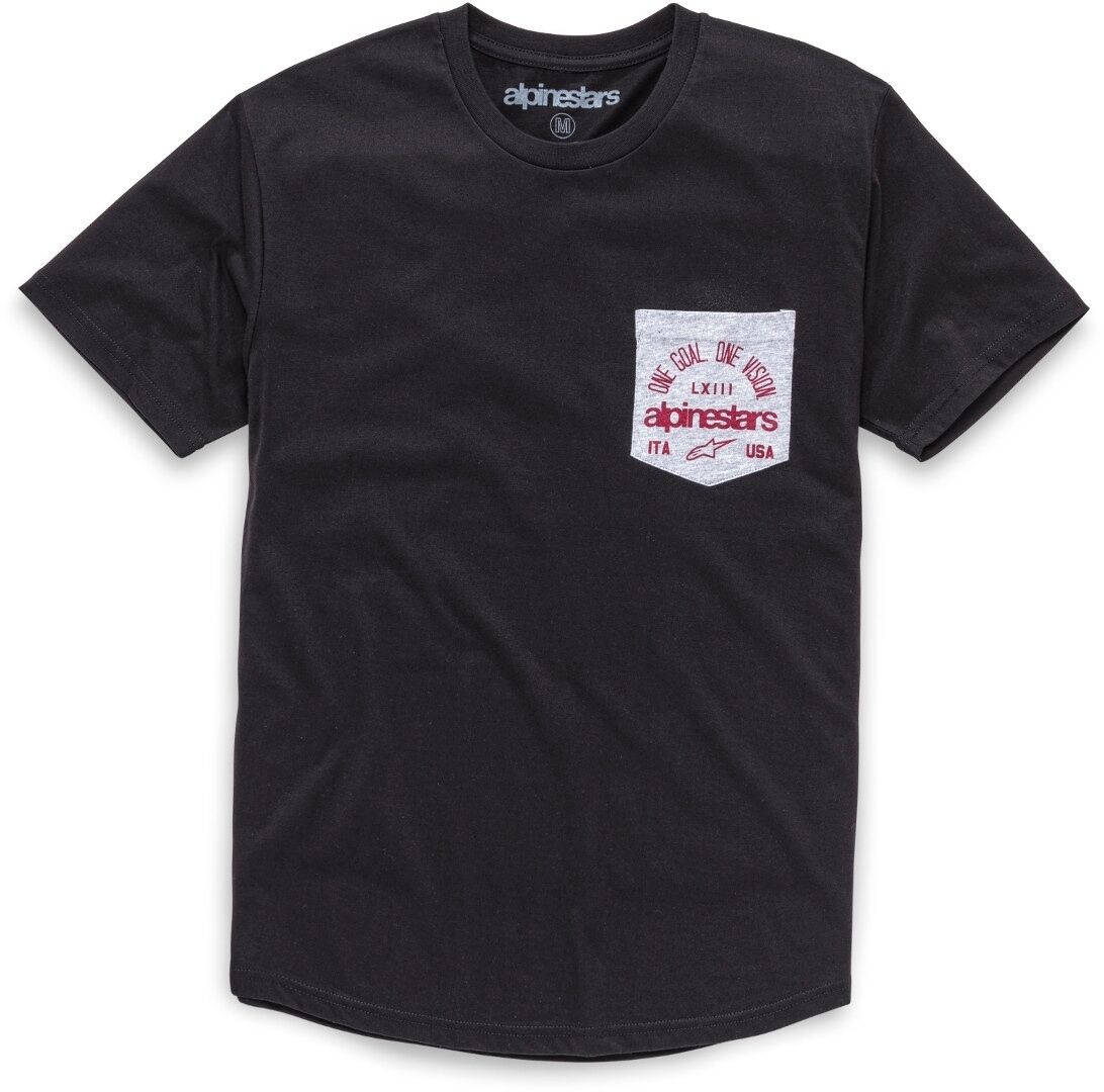 Alpinestars Heart Camiseta - Negro (S)