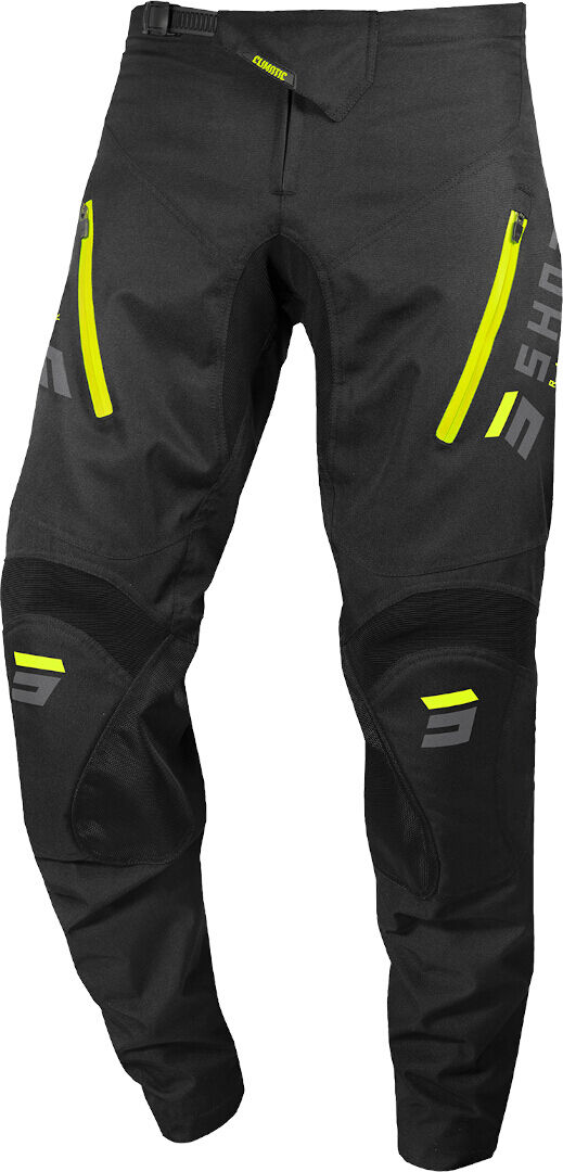 Shot Climatic Pantalones de Motocross - Negro Amarillo (26)