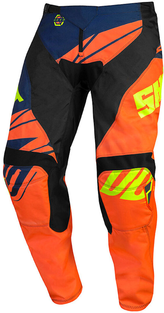 Shot Devo Ventury Pantalones de Motocross para Niños - Azul (XS)