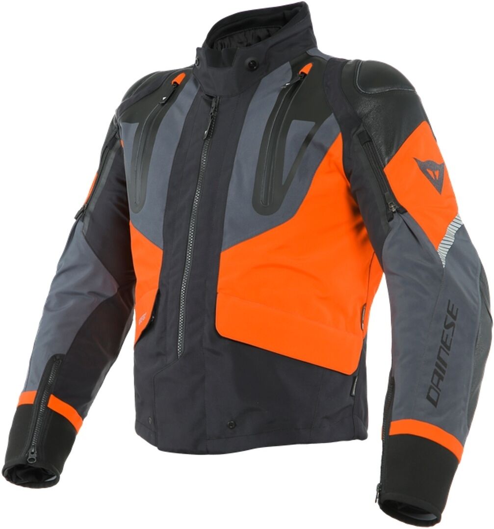 Dainese Sport Master Gore-Tex Chaqueta textil para motocicletas - Negro Gris Naranja (50)