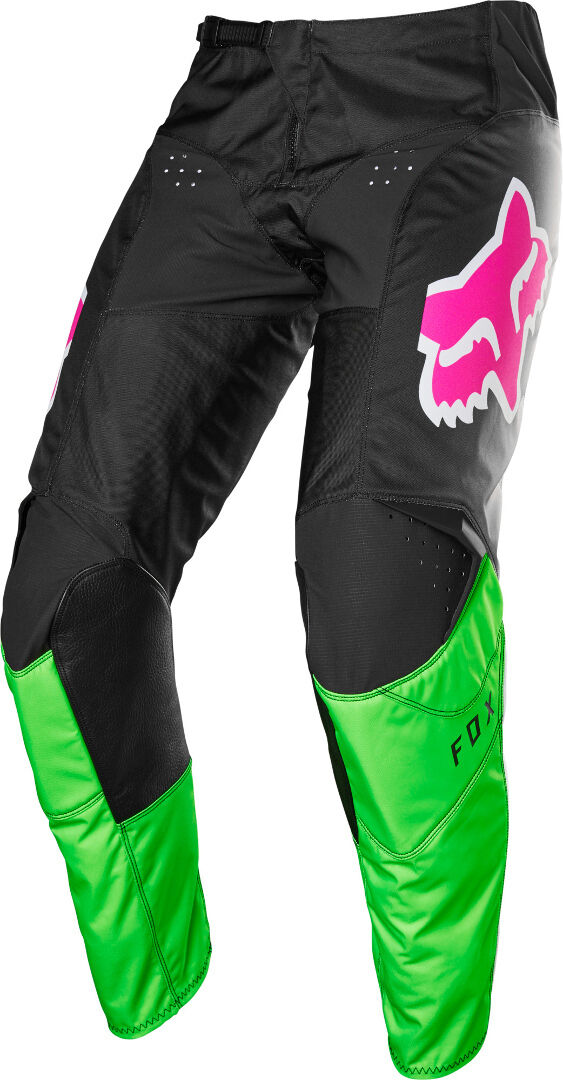 Fox 180 Fyce Pantalones de Motocross - Negro Verde (30)