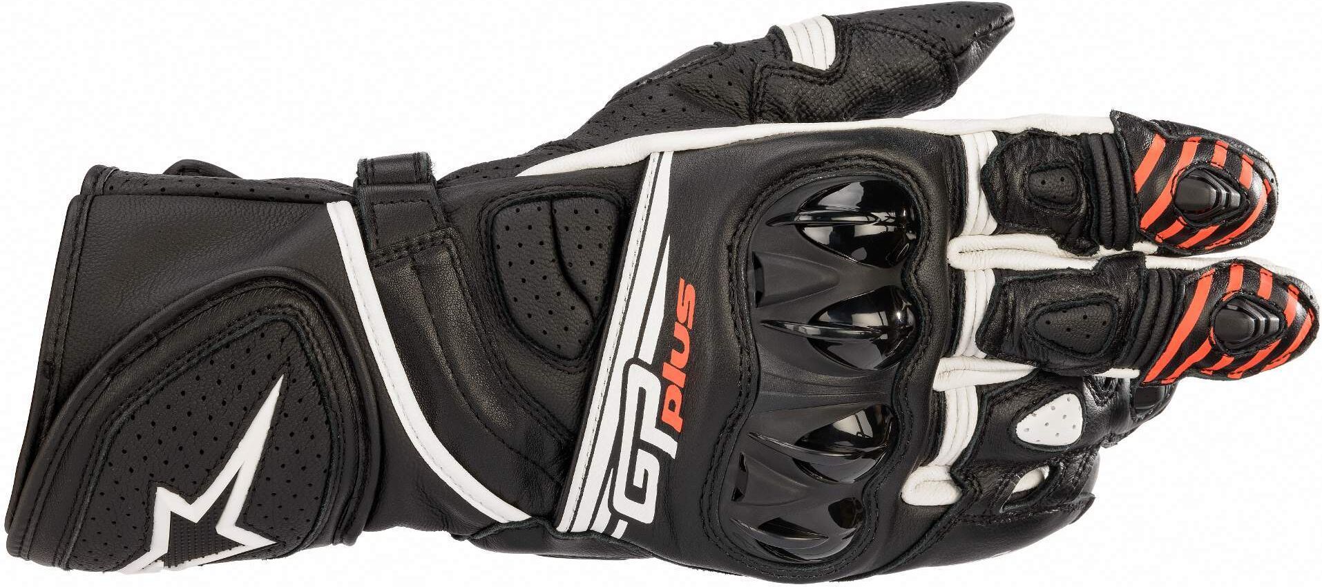 Alpinestars GP Plus R V2 Guantes de motocicleta - Negro Blanco (S)