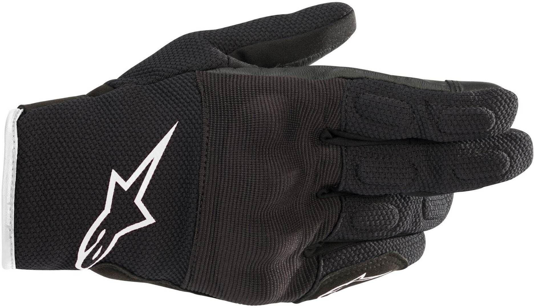 Alpinestars Stella S Max Drystar Damas Impermeable Guantes de Motocicleta - Negro Blanco