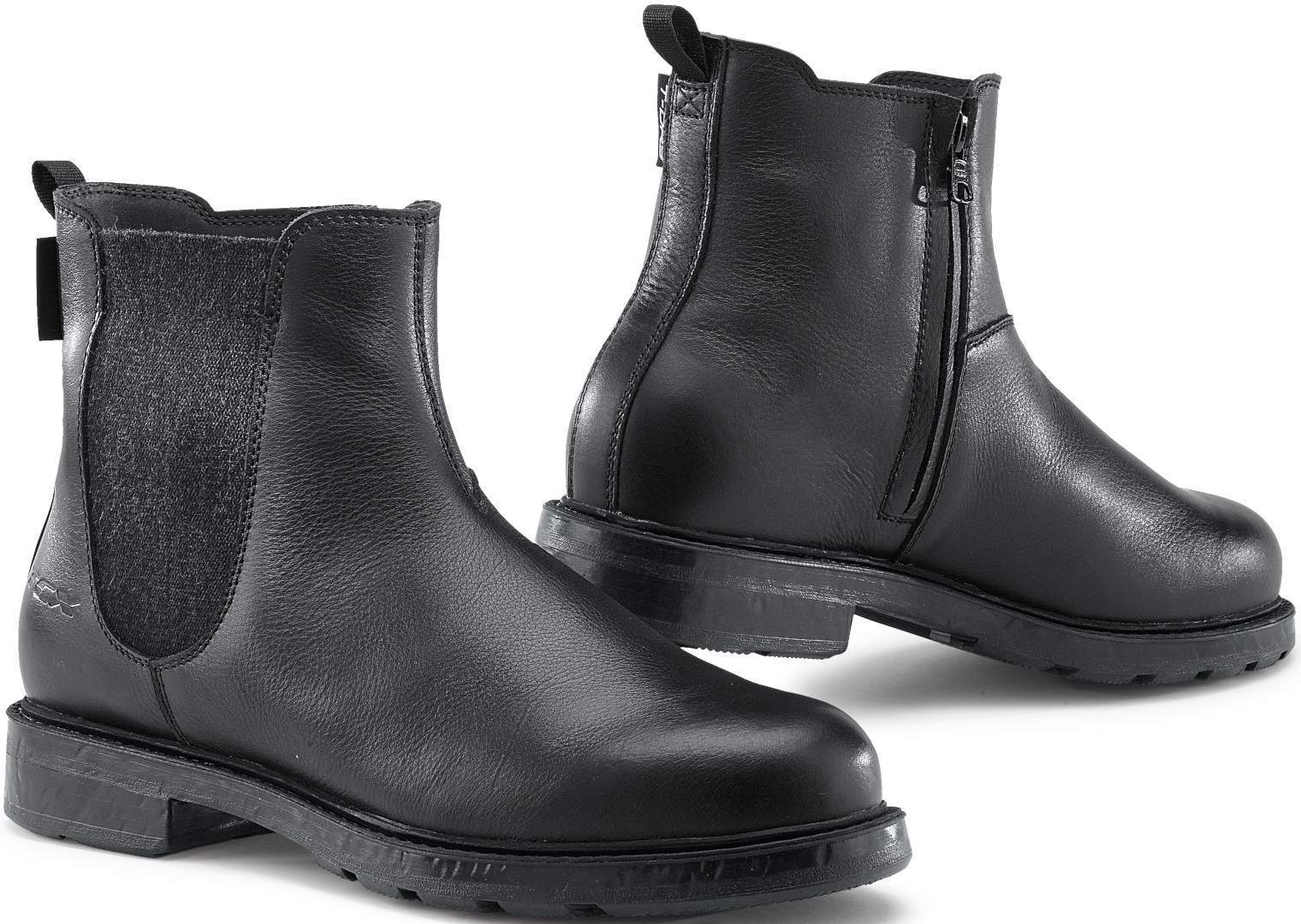 TCX Staten Zapatos de moto impermeables - Negro Gris (47)