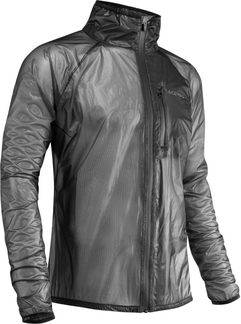 Acerbis Dek Pack Chaqueta de lluvia - Negro (XL)