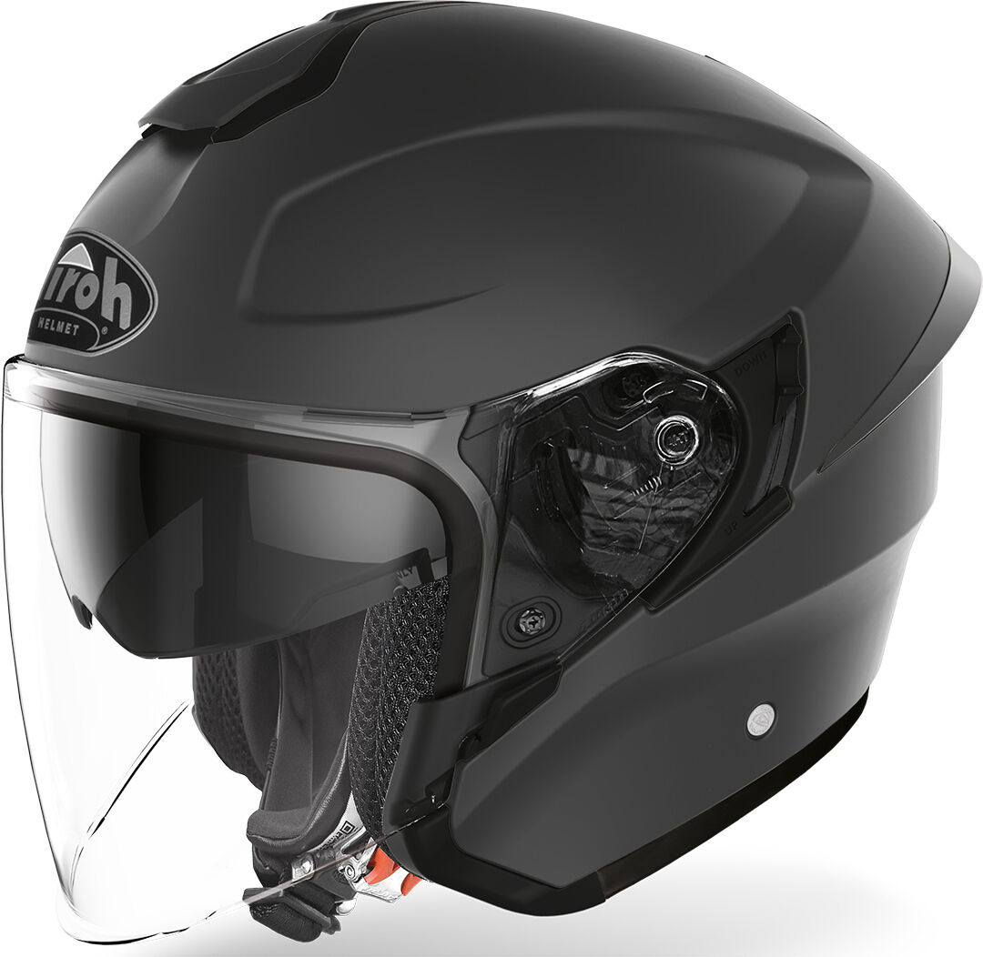 Airoh H.20 Color Casco de jet - Negro Gris (M)