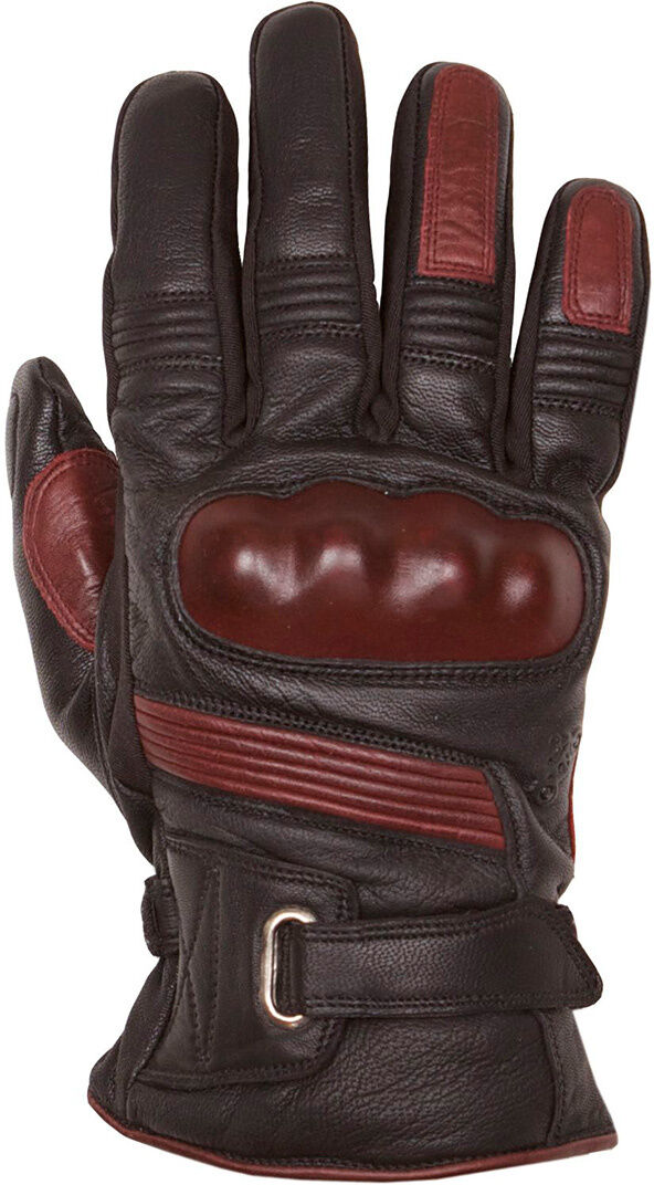 Helstons Vertigo Guantes de motocicleta - Negro Rojo (3XL)