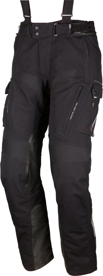 Modeka Viper LT Pantalones Textiles para Motocicletas - Negro (3XL)
