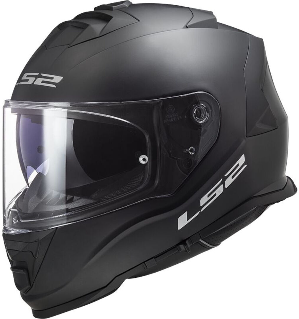 LS2 FF800 Storm Solid Casco - Negro (XS)